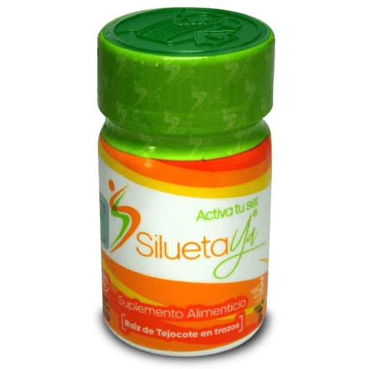 Suplemento Alimenticio SiluetaYa Raíz de Tejocote 90 Pastillas